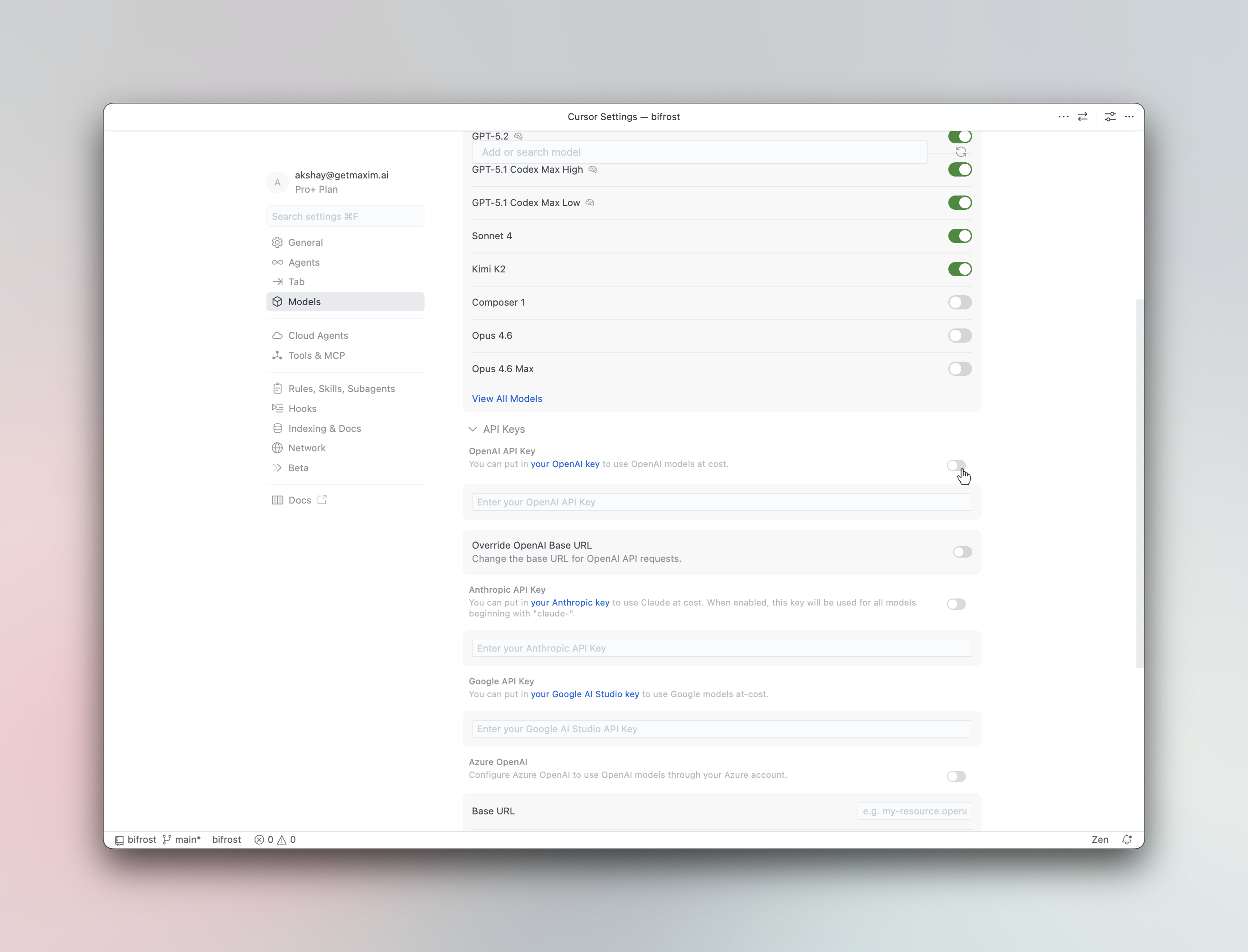 Setting up DeepIntShield for Cursor