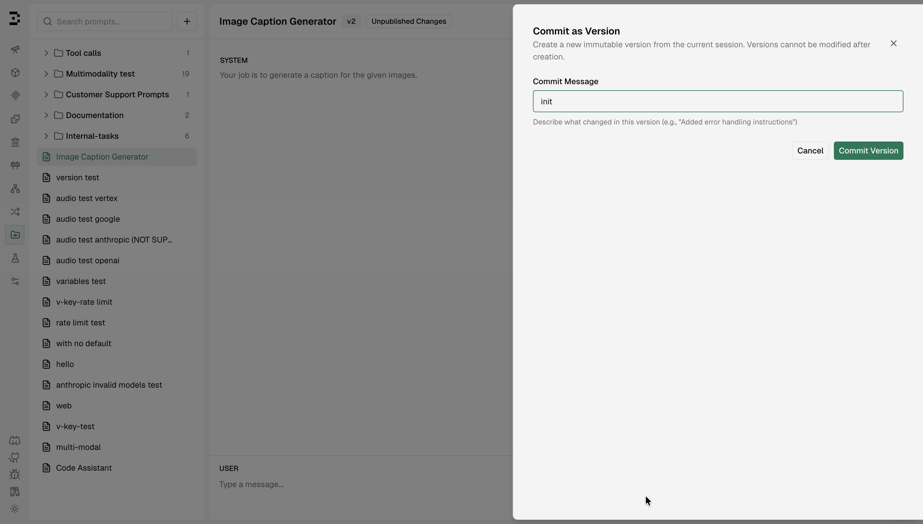 Commit Version