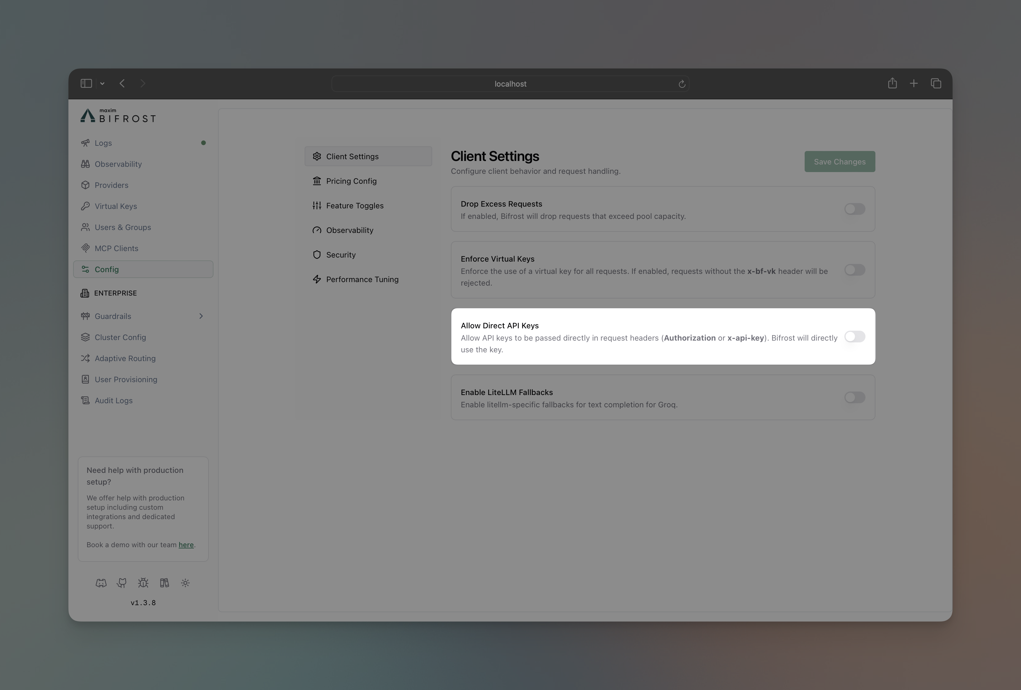 Web UI